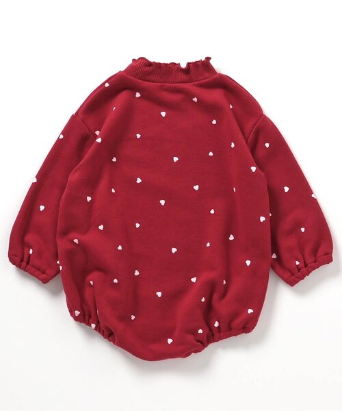 apres les cours（アプレレクール）の「【WEB限定】バラエティボディースーツ（ロンパース・キッズ・アイボリー/レッド/グリーン/キナリ・80/70）」の17枚目の写真