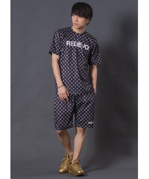 REGIEVO(レジエボ)の「【REGIEVO】 モノグラム柄 ショートパンツ ショーツ(その他パンツ・メンズ・レッド/ブラック/オフホワイト・LARGE/MEDIUM)」の7枚目の写真