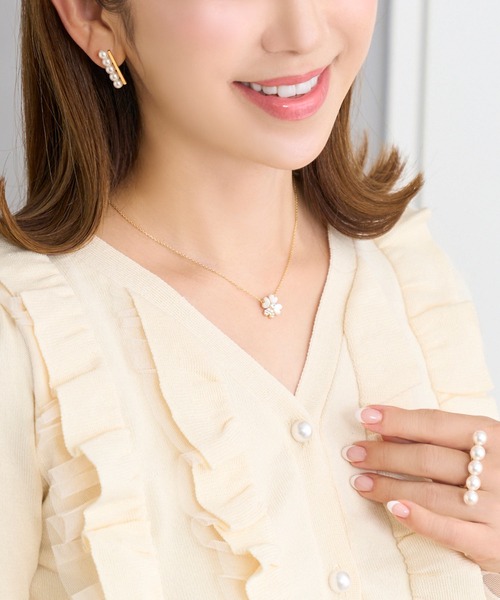 シェルクローバー ネックレス Prima Scherrer（ネックレス）｜Prima