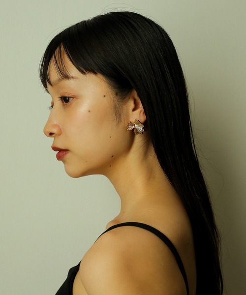 セール】モダン デザイン スタッドピアス（ピアス（両耳用