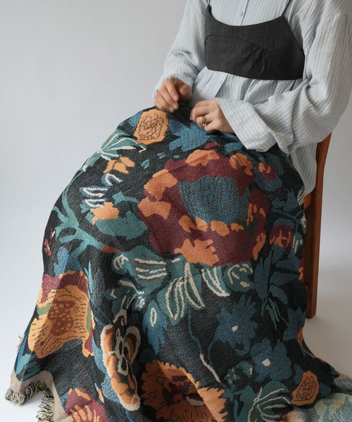 ヴィンテージ　ぽこぽこハートのアフガン　ブランケット ヴィンテージ ぽこぽこハートのアフガン ブランケット 送料込み ぽこ