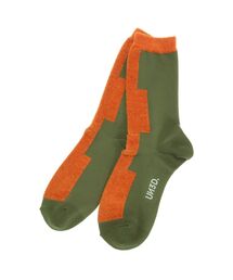 UN3D.（アンスリード）の「BLOCK LINE SOCKS / ブロックラインソックス（ソックス/靴下）」