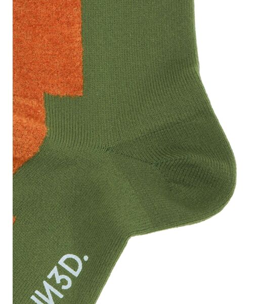 UN3D.(アンスリード)の「BLOCK LINE SOCKS / ブロックラインソックス(ソックス/靴下・レディース・レッド/オレンジ/ネイビー・FREE)」の15枚目の写真