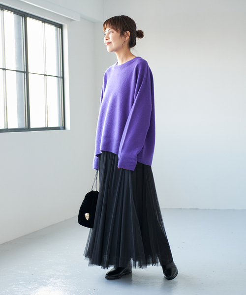 Spick & Span セットアップ　パープル Spick & Span セットアップパープル
