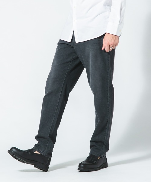 Blue Standard (ブルースタンダード)の「【BLUE STANDARD/ブルースタンダード】スーパーストレッチデニム テーパード 軽量 体型カバー(デニムパンツ・メンズ・インディゴブルー/スミクロ/ワンウォッシュ・MEDIUM/LARGE/X-LARGE)」の6枚目の写真