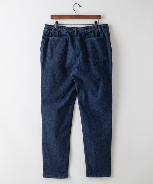 Blue Standard (ブルースタンダード)の「【BLUE STANDARD/ブルースタンダード】スーパーストレッチデニム テーパード 軽量 体型カバー(デニムパンツ・メンズ・インディゴブルー/スミクロ/ワンウォッシュ・MEDIUM/LARGE/X-LARGE)」の21枚目の写真