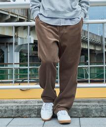 WEGO | WEGO/【24年秋冬新作】コーデュロイイージーストレートパンツ(チノパンツ)