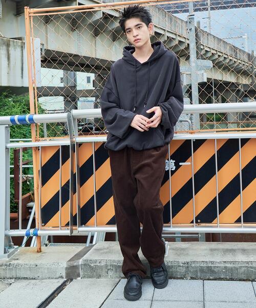 WEGO/コーデュロイイージーストレートパンツ（チノパンツ