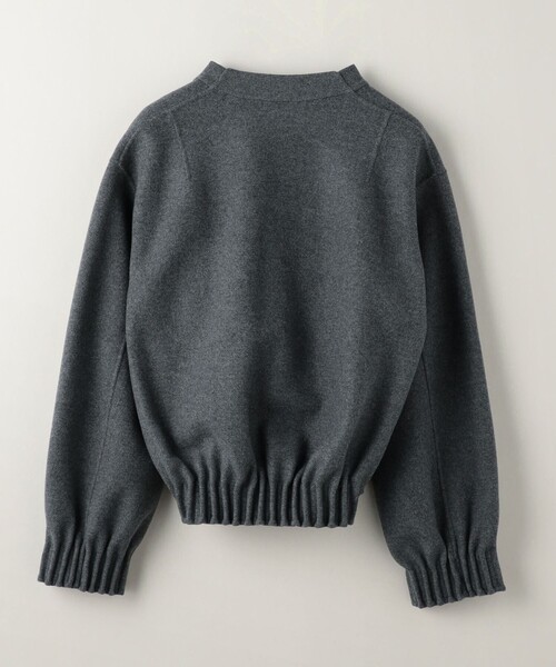 ASTRAET（アストラット）の「＜ASTRAET＞タック  ノーボタン リバージャケット②（ノーカラーコート・レディース・グレー・0/1）」の10枚目の写真