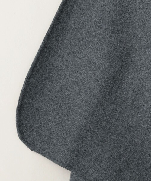 ASTRAET（アストラット）の「＜ASTRAET＞タック  ノーボタン リバージャケット②（ノーカラーコート・レディース・グレー・0/1）」の14枚目の写真