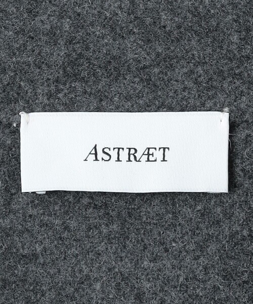 ASTRAET（アストラット）の「＜ASTRAET＞タック  ノーボタン リバージャケット②（ノーカラーコート・レディース・グレー・0/1）」の16枚目の写真