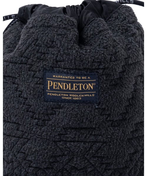 PENDLETON（ペンドルトン）の「フリースQTドローバッグ（ハンドバッグ・メンズ・ベージュ/オリーブドラブ/チャコール・FREE/ONE SIZE）」の20枚目の写真