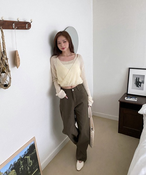 5colorデイリーロングワイドコットンパンツ/2024 AW COLLECTION(その他パンツ)|by muni:r(バイ ムニール) 5colorデイリーロングワイドコットンパンツ/2024 AW COLLECTION(その他パンツ)|by muni:r(バイ ムニール)