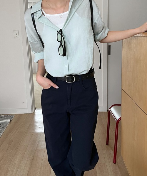 5colorデイリーロングワイドコットンパンツ/2024 AW COLLECTION(その他パンツ)|by muni:r(バイ ムニール) 5colorデイリーロングワイドコットンパンツ/2024 AW COLLECTION(その他パンツ)|by muni:r(バイ ムニール)