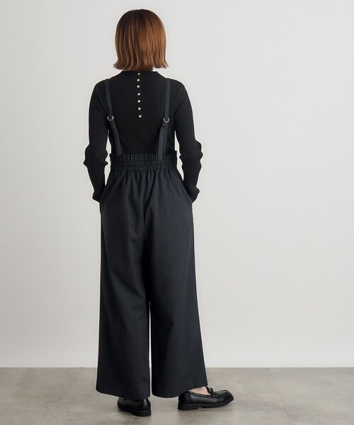 grove(グローブ)の「◆2WAYショルダーストラップワイドパンツ(その他パンツ・レディース・グレー/ブラック/チャコール・01/02/03/04/05)」の13枚目の写真