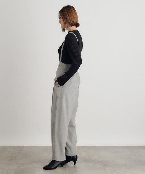 grove(グローブ)の「◆2WAYショルダーストラップワイドパンツ(その他パンツ・レディース・グレー/ブラック/チャコール・01/02/03/04/05)」の16枚目の写真