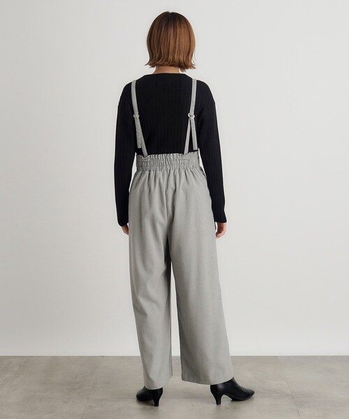 grove(グローブ)の「◆2WAYショルダーストラップワイドパンツ(その他パンツ・レディース・グレー/ブラック/チャコール・01/02/03/04/05)」の17枚目の写真