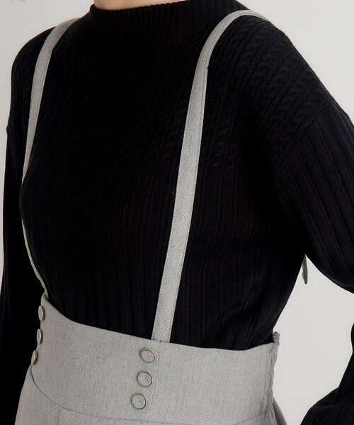 grove(グローブ)の「◆2WAYショルダーストラップワイドパンツ(その他パンツ・レディース・グレー/ブラック/チャコール・01/02/03/04/05)」の18枚目の写真