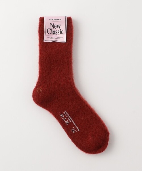 Steven Alan（スティーブンアラン）の「＜MARCOMONDE × Steven Alan＞MOHAIR MIX SOCKS/ソックス（ソックス/靴下・レディース・ライトブルー/オフホワイト/グレー/オレンジ系その他・FREE）」の4枚目の写真