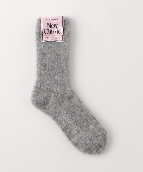 Steven Alan（スティーブンアラン）の「＜MARCOMONDE × Steven Alan＞MOHAIR MIX SOCKS/ソックス（ソックス/靴下・レディース・ライトブルー/オフホワイト/グレー/オレンジ系その他・FREE）」の2枚目の写真