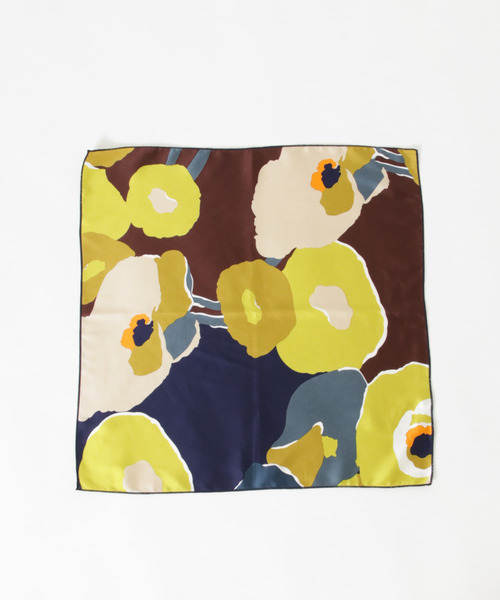 SMELLY（スメリー）の「アソートプリントミニスカーフ（バンダナ/スカーフ・レディース・ネイビー/ブルー・-）」の11枚目の写真