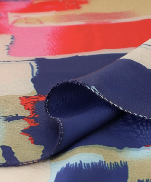 SMELLY（スメリー）の「アソートプリントミニスカーフ（バンダナ/スカーフ・レディース・ネイビー/ブルー・-）」の14枚目の写真