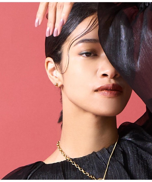 Settimissimo(セッティミッシモ)の「金属アレルギー対応ステンレススモールボールピアス(ピアス(両耳用)・レディース・シルバー/ゴールド・FREE)」の8枚目の写真