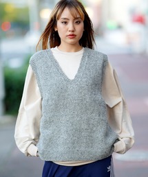 THE MILES（ザ マイルズ）の「merciful マーシフル V neck vest（ベスト）」