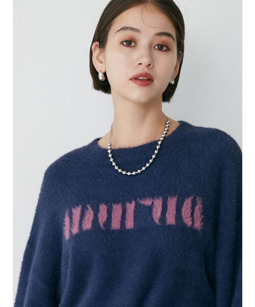 MURUA（ムルーア）の「ボールチェーンMIXネックレス（ネックレス・レディース・シルバー・FREE）」の4枚目の写真