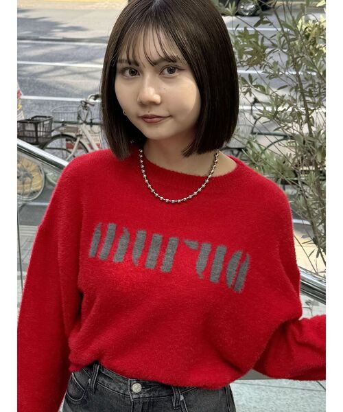 MURUA（ムルーア）の「ボールチェーンMIXネックレス（ネックレス・レディース・シルバー・FREE）」の8枚目の写真