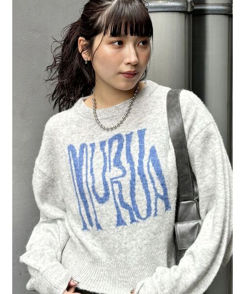 MURUA（ムルーア）の「ボールチェーンMIXネックレス（ネックレス・レディース・シルバー・FREE）」の9枚目の写真