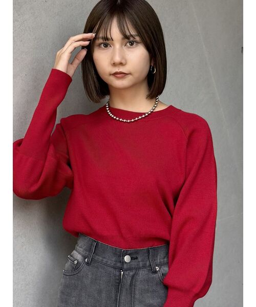 MURUA（ムルーア）の「ボールチェーンMIXネックレス（ネックレス・レディース・シルバー・FREE）」の11枚目の写真