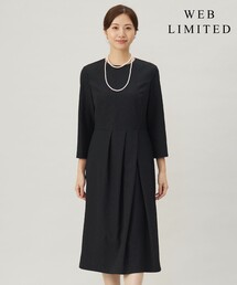 J.PRESS Ladies（J.プレス レディス）の「【WEB限定】POP UPジャカード ワンピース（ワンピース）」