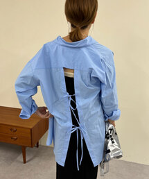 SHENERY | バックオープンシャツ(シャツ/ブラウス)