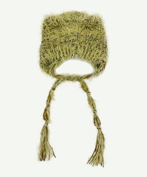 WEGO(ウィゴー)の「WEGO/猫耳モヘアニットキャップ/ビーニー(ニットキャップ/ビーニー・レディース・ブラック/ブルー/ブラウン/ピンク/ホワイト/グリーン・FREE)」の5枚目の写真