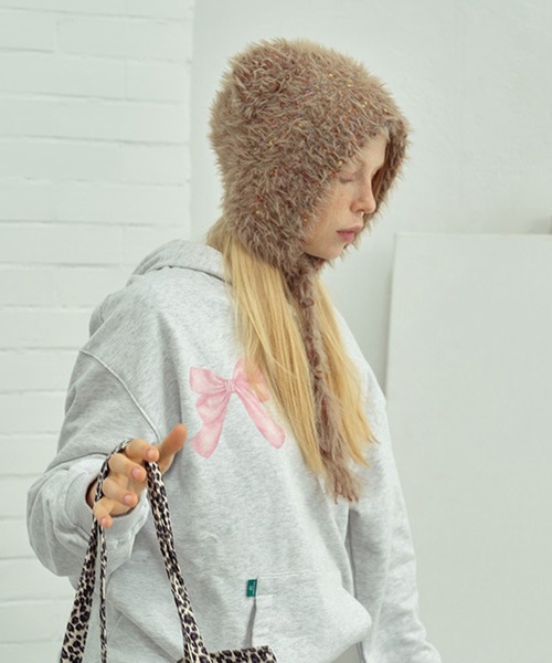 WEGO(ウィゴー)の「WEGO/猫耳モヘアニットキャップ/ビーニー(ニットキャップ/ビーニー・レディース・ブラック/ブルー/ブラウン/ピンク/ホワイト/グリーン・FREE)」の20枚目の写真