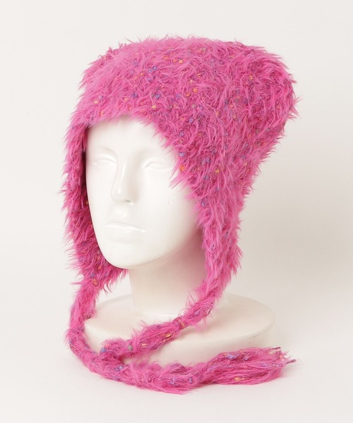 WEGO(ウィゴー)の「WEGO/猫耳モヘアニットキャップ/ビーニー(ニットキャップ/ビーニー・レディース・ブラック/ブルー/ブラウン/ピンク/ホワイト/グリーン・FREE)」の12枚目の写真