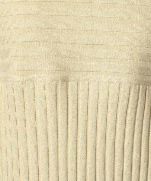 ITS'DEMO（イッツデモ）の「◆【手洗い可／薄手／ロングシーズン使える】ラメワイドリブ切替ニット（ニット/セーター・レディース・ブラック/オフホワイト/ダークブラウン/ボルドー/ブルー系その他・00）」の12枚目の写真