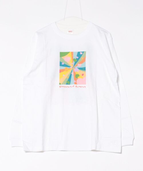 ARCHIVER(アーカイバ)の「【8】【it】【Spread Love】オリジナルプリント L/S T(Tシャツ/カットソー・レディース・ブラック/ホワイト・MEDIUM)」の1枚目の写真