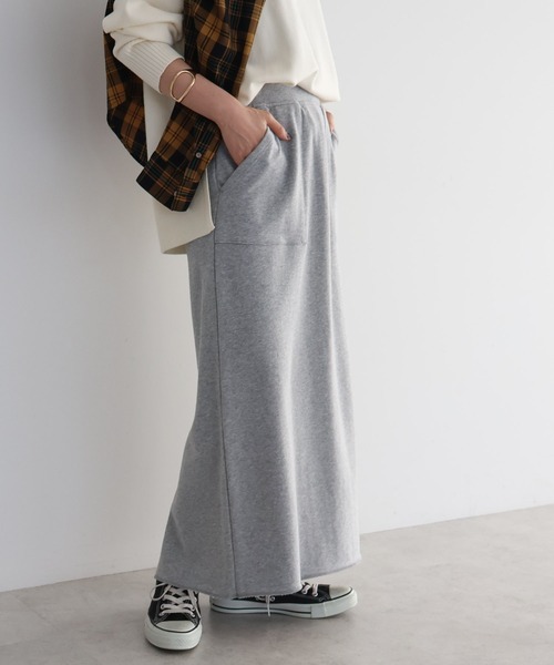 AMERICAN HOLIC（アメリカンホリック）の「Discus/スウェットタイトスカート（スカート・レディース・グレー系その他/オレンジ・M/L）」の3枚目の写真