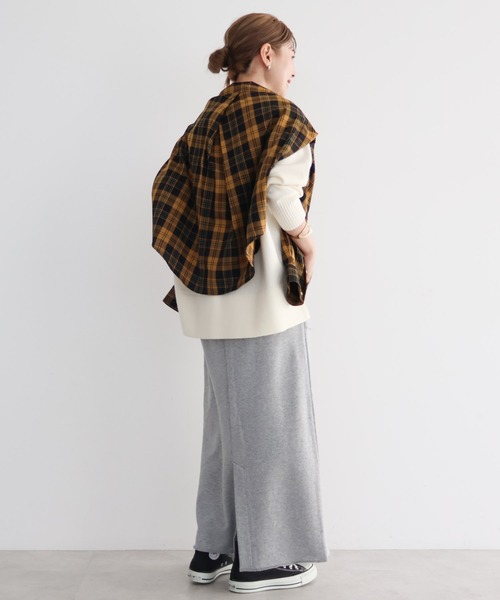 AMERICAN HOLIC（アメリカンホリック）の「Discus/スウェットタイトスカート（スカート・レディース・グレー系その他/オレンジ・M/L）」の17枚目の写真