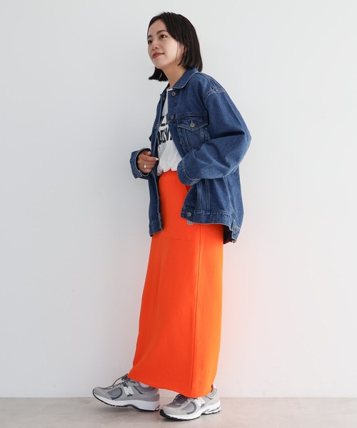 AMERICAN HOLIC（アメリカンホリック）の「Discus/スウェットタイトスカート（スカート・レディース・グレー系その他/オレンジ・M/L）」の21枚目の写真