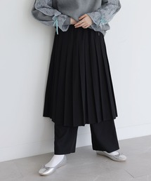 somari imagination | 『プリーツスカート×ストレートパンツセット』(スラックス)
