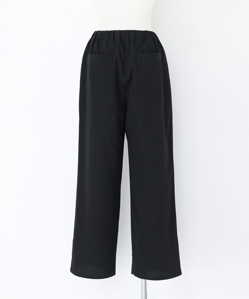 somari imagination（ソマリ イマジネーション）の「『プリーツスカート×ストレートパンツセット』（スラックス・レディース・ブラック/グレー・1/2）」の6枚目の写真