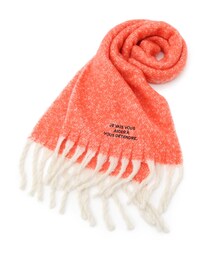 SHOO・LA・RUE | 刺繍入りボリュームマフラー(ストール/ショール)