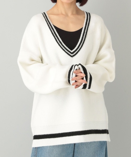 セントクリストファー　チルデンセーター　Lサイズ セントクリストファー チルデンセーター Lサイズ セント