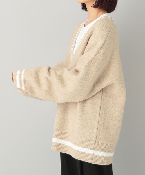 e/rm（イーアールエム）の「【e/rm】チルデンニット（ニット/セーター・レディース・ベージュ/オフホワイト・FREE）」の21枚目の写真