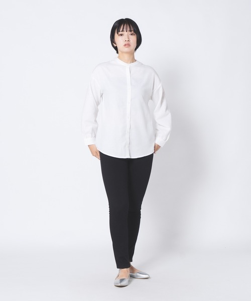 fort point(フォーポイント)の「【FORT POINT/フォートポイント】裏起毛ニットデニムレギンス WARM 暖パン(デニムパンツ・レディース・ネイビー/ブラック/スカイブルー・SMALL/LARGE/MEDIUM)」の18枚目の写真