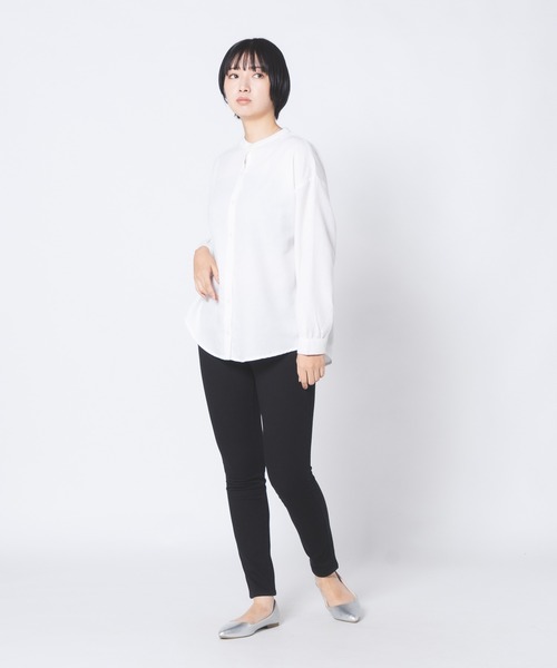 fort point(フォーポイント)の「【FORT POINT/フォートポイント】裏起毛ニットデニムレギンス WARM 暖パン(デニムパンツ・レディース・ネイビー/ブラック/スカイブルー・SMALL/LARGE/MEDIUM)」の14枚目の写真