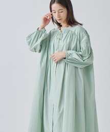 「KELEN / ケレン」 シャーリングスリーブデザインワンピース RALIERA